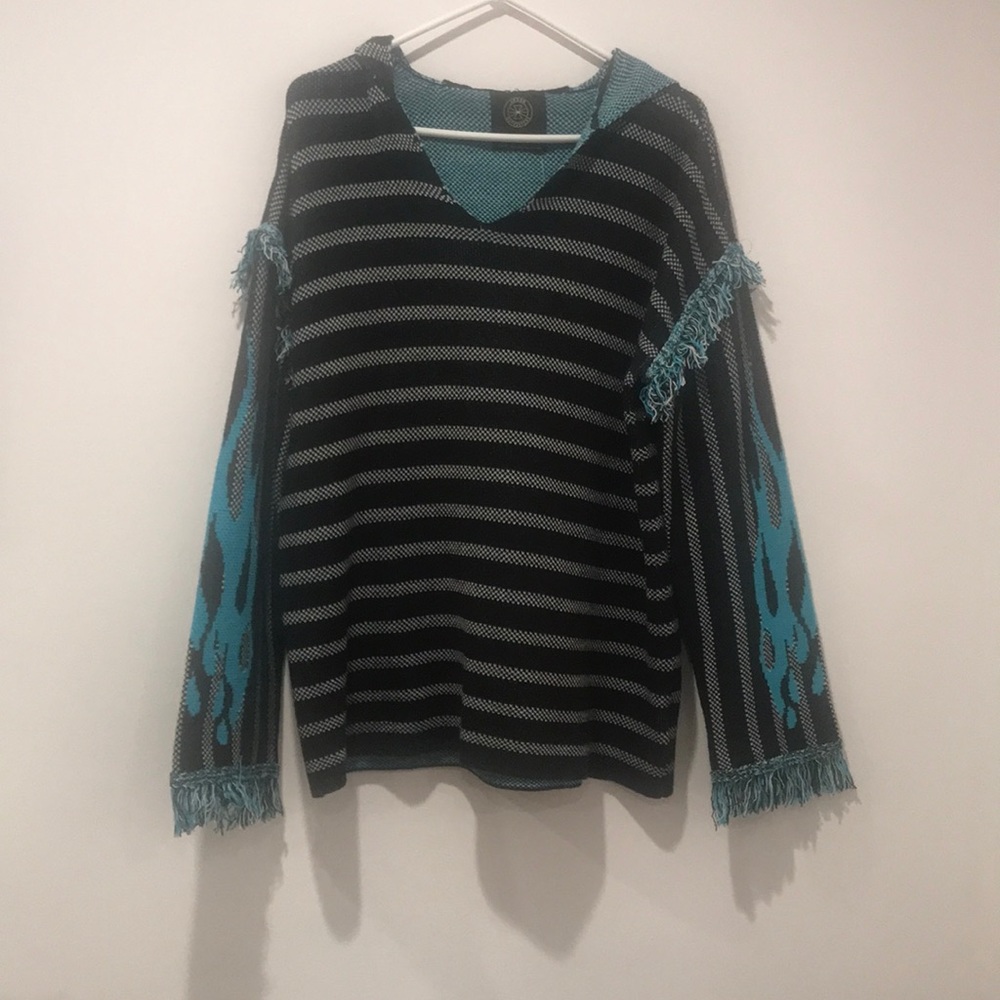 Uo Bayleigh Baja  style Hooded Pullover